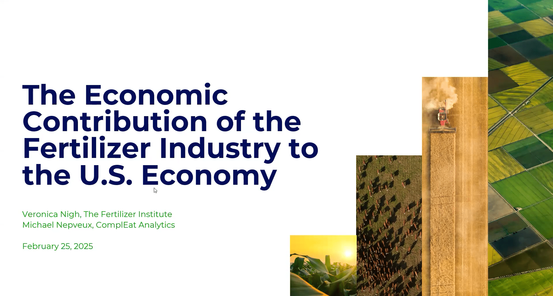Fertilizer Industry Economic Impact Webinar